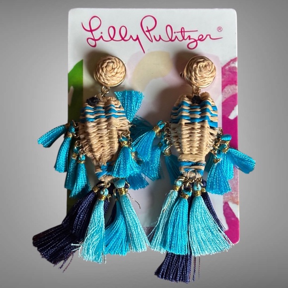 Lilly Pulitzer Jewelry - 🌸NWT Lilly Pulitzer Fishy Kiss Earrings